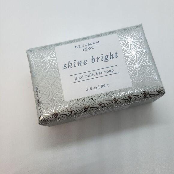 Beekman 1802 bundle Goat Milk Bar Soap and 2 Hand Creams Shine Bright Scent - Picture 5 of 5